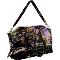 Hot Day In Dallas 3 Canvas Crossbody Bag by bestdesignintheworld