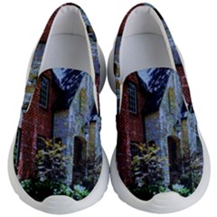 Hot Day In Dallas 7 Kids  Lightweight Slip Ons by bestdesignintheworld