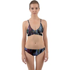 Hot Day In Dallas 7 Wrap Around Bikini Set