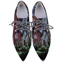 Hot Day In Dallas 7 Women s Pointed Oxford Shoes by bestdesignintheworld