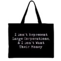 Don t Represent Large Corporations. Zipper Mini Tote Bag View1