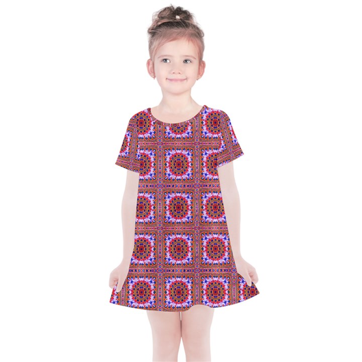 New Arrivals-A-8 Kids  Simple Cotton Dress