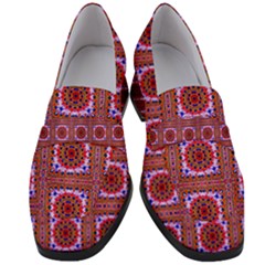 New Arrivals-a-8 Women s Chunky Heel Loafers by ArtworkByPatrick