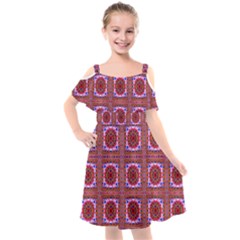 New Arrivals-a-8 Kids  Cut Out Shoulders Chiffon Dress by ArtworkByPatrick