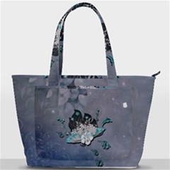 Sport, Surfboard With Flowers And Fish Back Pocket Shoulder Bag 