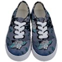 Sport, surfboard with flowers and fish Kids  Classic Low Top Sneakers View1