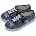 Sport, surfboard with flowers and fish Kids  Classic Low Top Sneakers View2