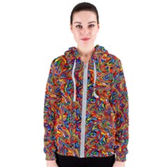 New Arrivals-a-9 Women s Zipper Hoodie by ArtworkByPatrick