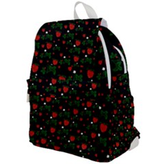 Strawberries Pattern Top Flap Backpack by bloomingvinedesign