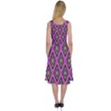 Colorful Diamonds Variation 4 Midi Sleeveless Dress View2