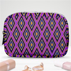 Colorful Diamonds Variation 4 Make Up Pouch (small) by bloomingvinedesign