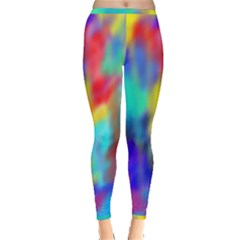 Soft Color Blend Inside Out Leggings by bloomingvinedesign