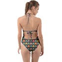 Zappwaits Halter Cut-Out One Piece Swimsuit View2