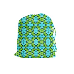 New Arrivals-a-12 Drawstring Pouch (large) by ArtworkByPatrick