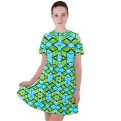 New Arrivals-a-12 Short Sleeve Shoulder Cut Out Dress  by ArtworkByPatrick