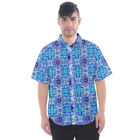 New Arrivals-a-9-14 Men s Short Sleeve Shirt by ArtworkByPatrick