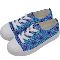 New Arrivals-a-9-14 Kids  Low Top Canvas Sneakers by ArtworkByPatrick