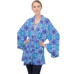 New Arrivals-a-9-14 Long Sleeve Velvet Kimono  by ArtworkByPatrick