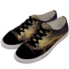 Andreas Achenbach Sea Ocean Water Men s Low Top Canvas Sneakers by Sudhe