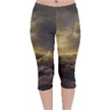 Andreas Achenbach Sea Ocean Water Velvet Capri Leggings  View1