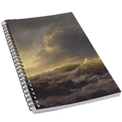 Andreas Achenbach Sea Ocean Water 5 5  X 8 5  Notebook by Sudhe