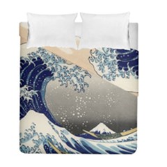 Image Woodblock Printing Woodcut Duvet Cover Double Side (full/ Double Size) by Sudhe