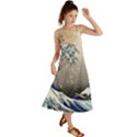 Image Woodblock Printing Woodcut Summer Maxi Dress View1