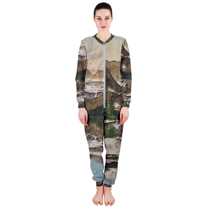 Glacier National Park Scenic View OnePiece Jumpsuit (Ladies) 