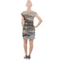 Glacier National Park Scenic View Cap Sleeve Bodycon Dress View2