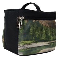 Glacier National Park Scenic View Make Up Travel Bag (small) by Sudhe