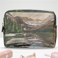 Glacier National Park Scenic View Make Up Pouch (medium) by Sudhe