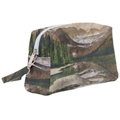 Glacier National Park Scenic View Wristlet Pouch Bag (large) by Sudhe