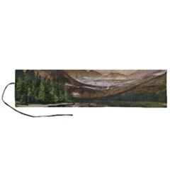 Glacier National Park Scenic View Roll Up Canvas Pencil Holder (l) by Sudhe