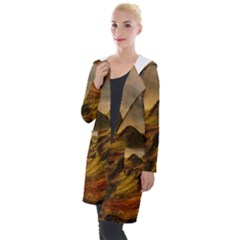 Painting Oil Painting Photo Painting Hooded Pocket Cardigan by Sudhe