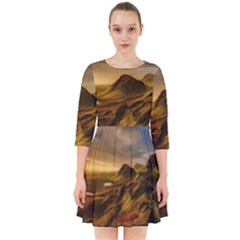 Painting Oil Painting Photo Painting Smock Dress by Sudhe