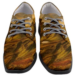 Painting Oil Painting Photo Painting Women Heeled Oxford Shoes