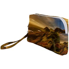 Painting Oil Painting Photo Painting Wristlet Pouch Bag (small) by Sudhe