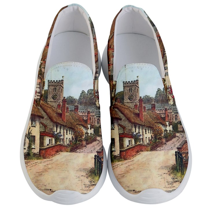 East Budleigh Devon Uk Vintage Old Men s Lightweight Slip Ons