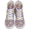 Corgi Pattern Women s Hi-Top Skate Sneakers View1