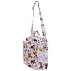 Corgis Corgi Pattern Crossbody Day Bag by Sudhe