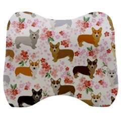 Corgis Corgi Pattern Velour Head Support Cushion by Sudhe