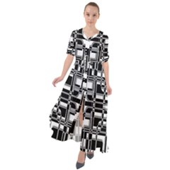 Bw 2 Waist Tie Boho Maxi Dress