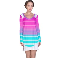 Portable Network Graphics Long Sleeve Nightdress by Sudhe