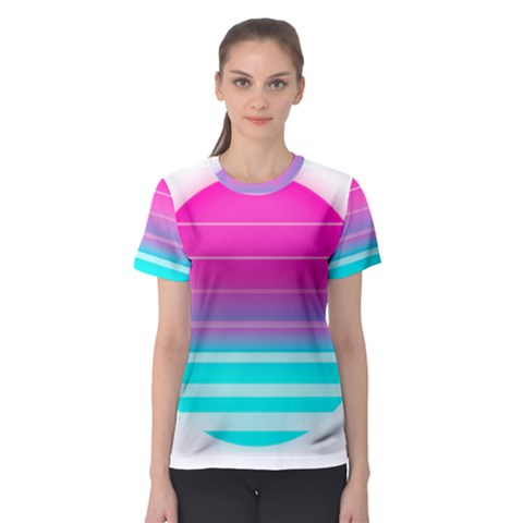 Portable Network Graphics Women s Sport Mesh Tee by Sudhe