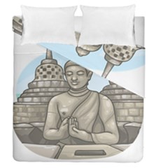 Borobudur Temple Duvet Cover Double Side (queen Size)