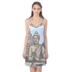 Borobudur Temple Camis Nightgown by Sudhe