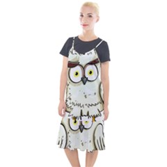 Owl Bird Eyes Cartoon Good Camis Fishtail Dress by Sudhe