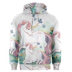 Illustration Vector Unique Unicorn Men s Pullover Hoodie by Sudhe