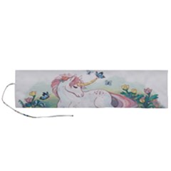 Illustration Vector Unique Unicorn Roll Up Canvas Pencil Holder (l)