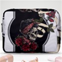 Skull Rose Fantasy Dark Flowers Make Up Pouch (Large) View1